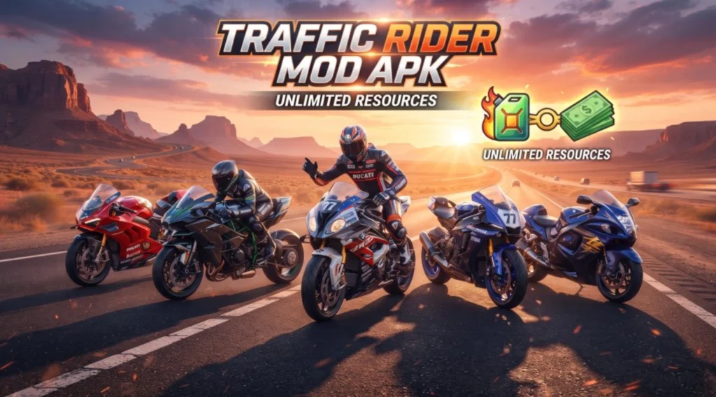 Traffic Rider mod